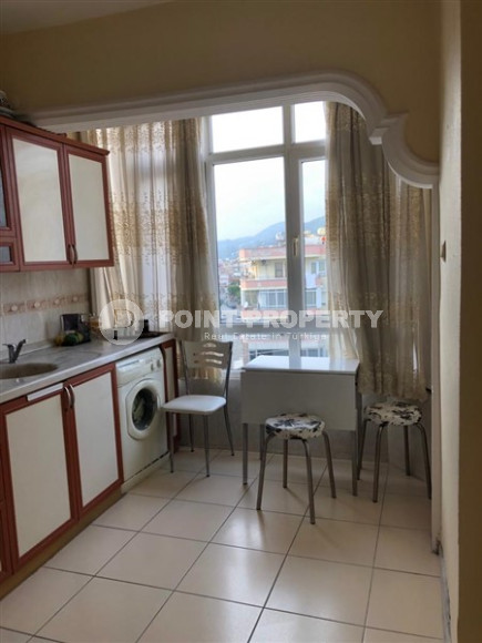 Уютная квартира 1+1 в центре Аланьи, на четвёртом этаже дома в 400 метрах от пляжа Клеопатры-id-3214-фото-16