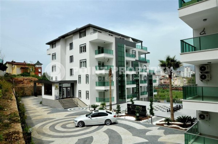 Duplex apartment of 110 m2 in Kestel area, Alanya, unfurnished-id-3215-photo-2