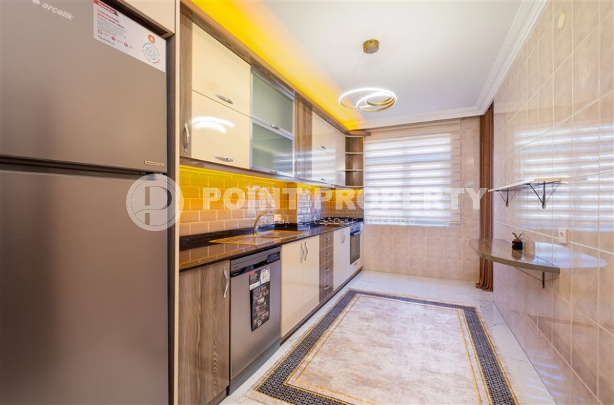 Elegant four-room apartment, 155m², with designer interior in the center of Alanya, 400m from the sea-id-1287-photo-5