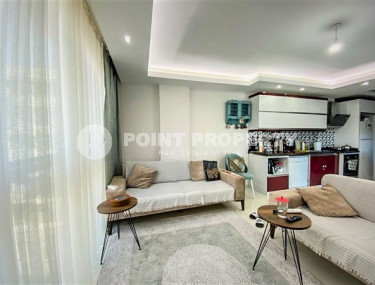 Четырёхкомнатный пентхаус 140 м2 в 250 метрах от моря, Тосмур, Аланья, с двумя балконами и террасой-id-3218-фото-2