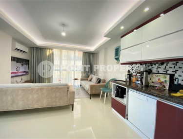 Четырёхкомнатный пентхаус 140 м2 в 250 метрах от моря, Тосмур, Аланья, с двумя балконами и террасой-id-3218-фото-3