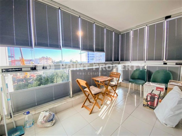 Четырёхкомнатный пентхаус 140 м2 в 250 метрах от моря, Тосмур, Аланья, с двумя балконами и террасой-id-3218-фото-4