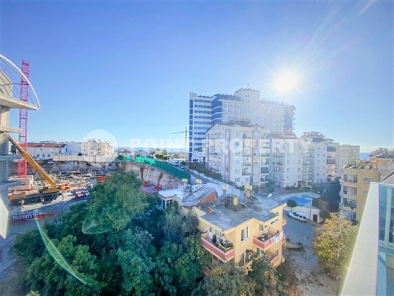 Четырёхкомнатный пентхаус 140 м2 в 250 метрах от моря, Тосмур, Аланья, с двумя балконами и террасой-id-3218-фото-21