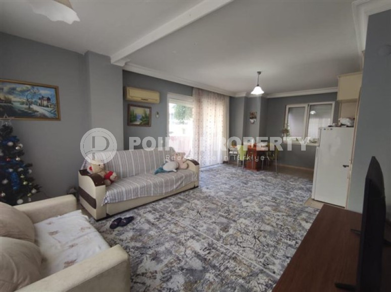 Двухкомнатная квартира 1+1 с балконом, в центре Аланьи, район Шекерхане-id-3221-фото-2