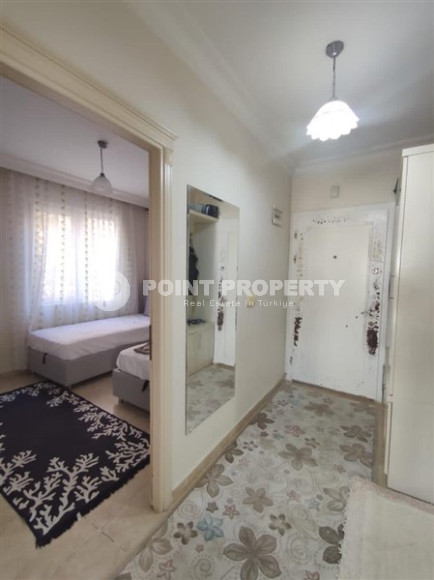 Двухкомнатная квартира 1+1 с балконом, в центре Аланьи, район Шекерхане-id-3221-фото-4