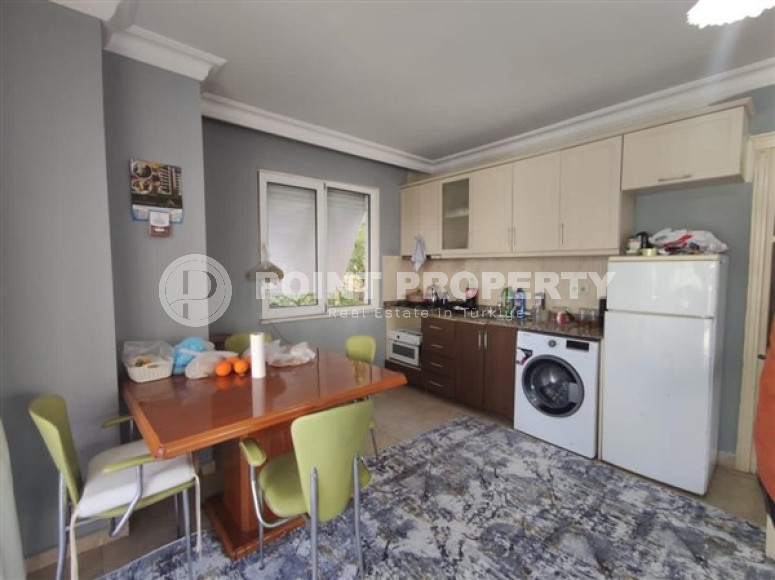 Двухкомнатная квартира 1+1 с балконом, в центре Аланьи, район Шекерхане-id-3221-фото-5