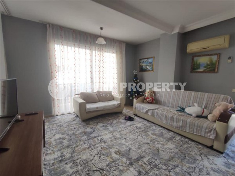 Двухкомнатная квартира 1+1 с балконом, в центре Аланьи, район Шекерхане-id-3221-фото-6