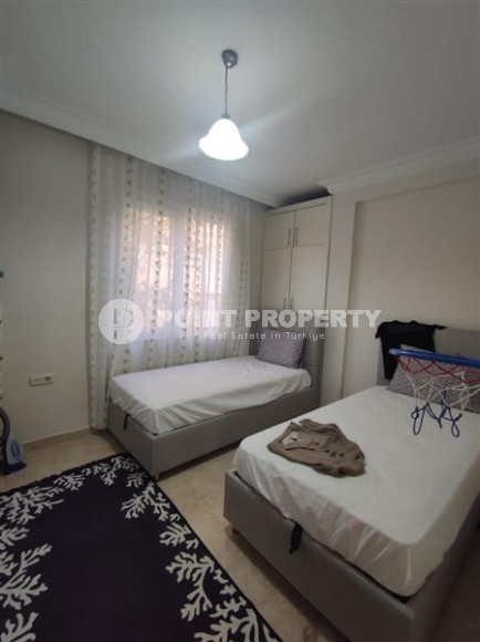 Двухкомнатная квартира 1+1 с балконом, в центре Аланьи, район Шекерхане-id-3221-фото-8