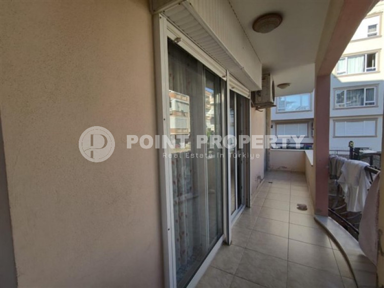 Двухкомнатная квартира 1+1 с балконом, в центре Аланьи, район Шекерхане-id-3221-фото-11