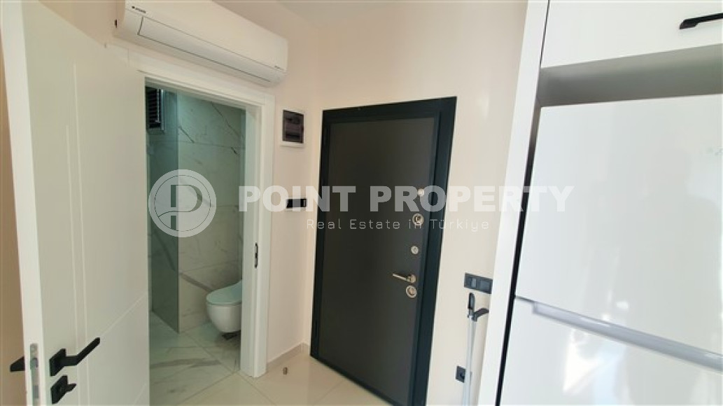 Милые меблированные апартаменты 1+1 в новом доме, Каргыджак, Аланья-id-3223-фото-2