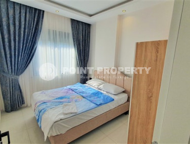 Милые меблированные апартаменты 1+1 в новом доме, Каргыджак, Аланья-id-3223-фото-5