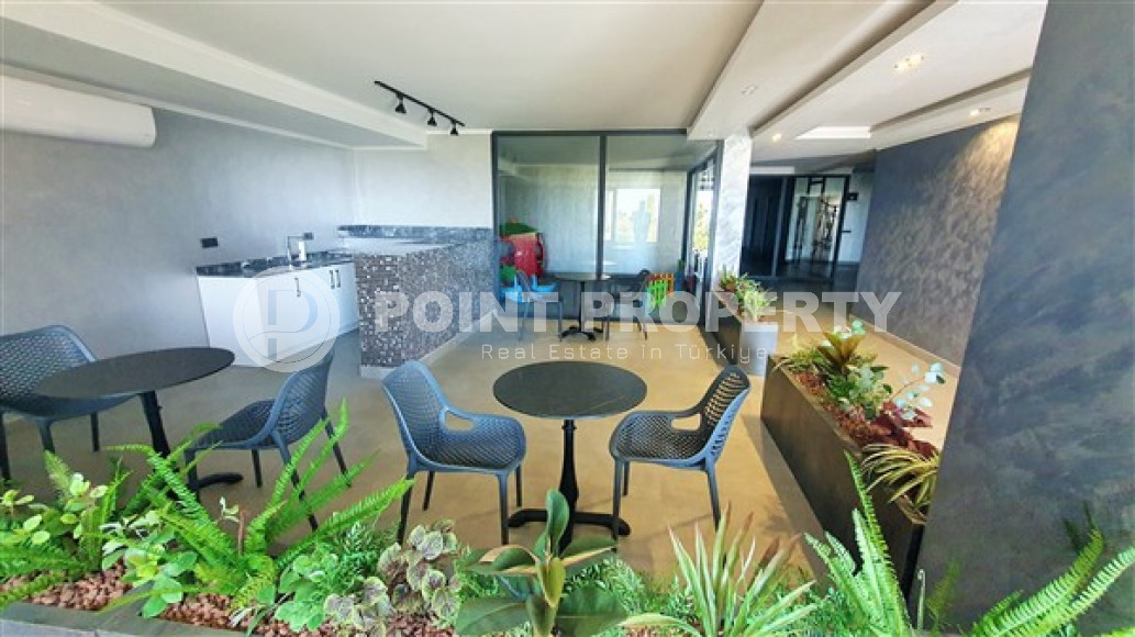 Милые меблированные апартаменты 1+1 в новом доме, Каргыджак, Аланья-id-3223-фото-8