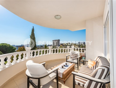 Элегантные апартаменты 2+1 с мебелью и открытым видом, Тюрклер, Аланья-id-3227-фото-2