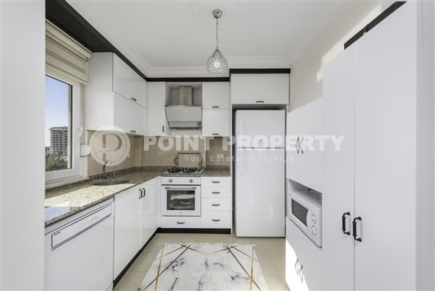 Элегантные апартаменты 2+1 с мебелью и открытым видом, Тюрклер, Аланья-id-3227-фото-4