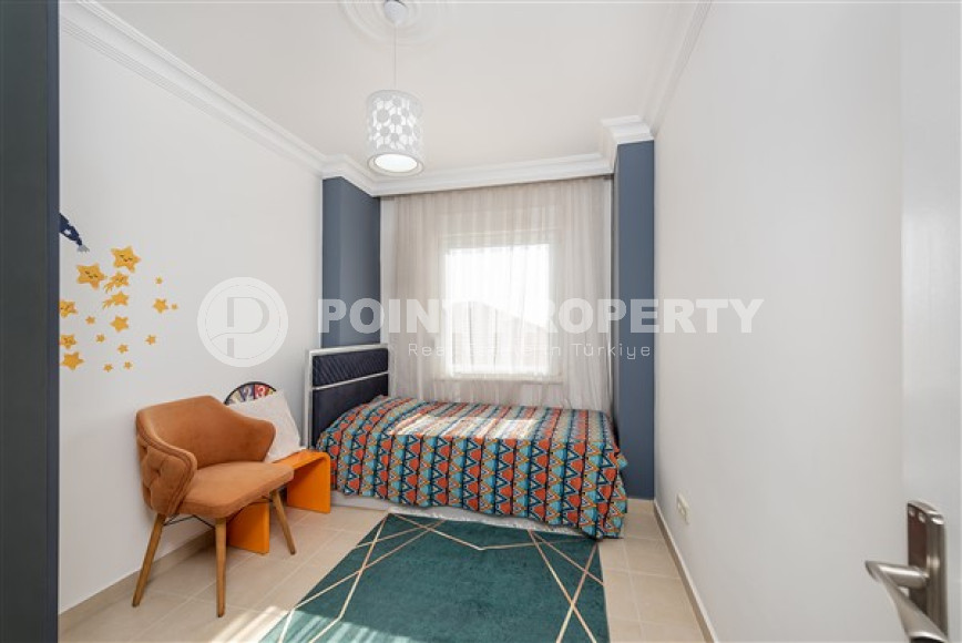 Элегантные апартаменты 2+1 с мебелью и открытым видом, Тюрклер, Аланья-id-3227-фото-7