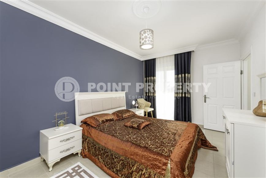 Элегантные апартаменты 2+1 с мебелью и открытым видом, Тюрклер, Аланья-id-3227-фото-9