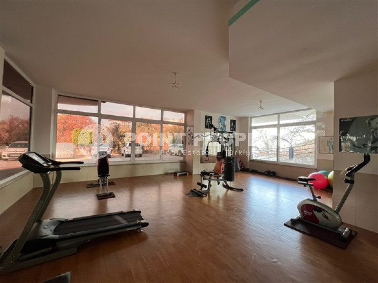 Элегантные апартаменты 2+1 с мебелью и открытым видом, Тюрклер, Аланья-id-3227-фото-11