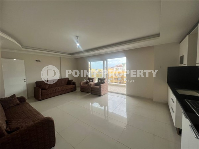 Ухоженная квартира 2+1 на 6 этаже жилого комплекса с бассейном, Оба, Аланья-id-3228-фото-7