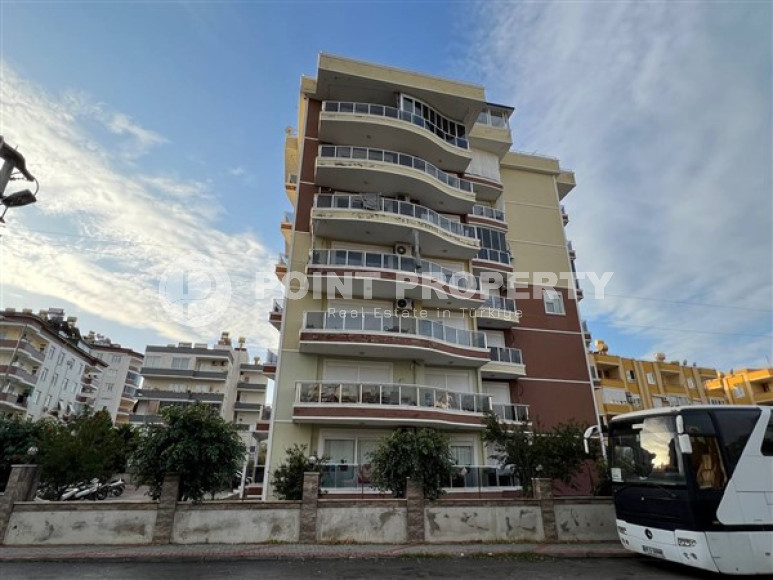 Ухоженная квартира 2+1 на 6 этаже жилого комплекса с бассейном, Оба, Аланья-id-3228-фото-16