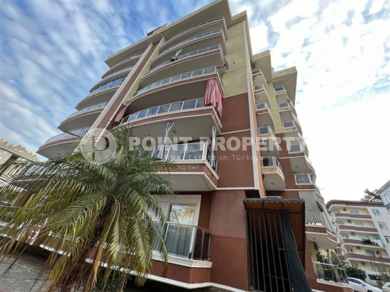 Ухоженная квартира 2+1 на 6 этаже жилого комплекса с бассейном, Оба, Аланья-id-3228-фото-17