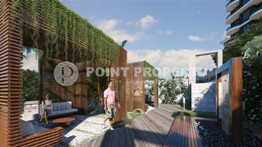 Апартаменты с двумя комнатами в строящемся комплексе в районе Демирташ, Аланья, площадью 55 м2-id-3232-фото-18