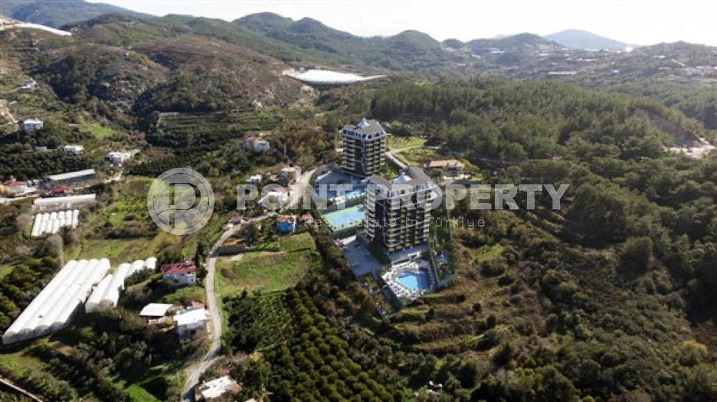 Апартаменты с двумя комнатами в строящемся комплексе в районе Демирташ, Аланья, площадью 55 м2-id-3232-фото-22