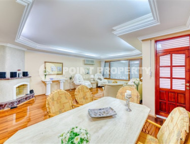 Видовая четырёхкомнатная квартира с площадью 160 м2, центр Аланьи, в трёх минутах от моря-id-3233-фото-5