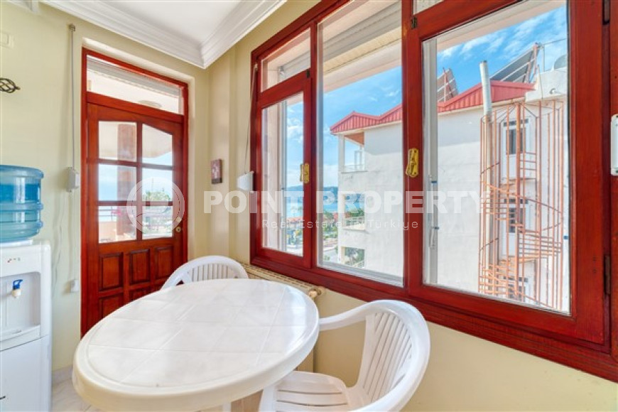 Видовая четырёхкомнатная квартира с площадью 160 м2, центр Аланьи, в трёх минутах от моря-id-3233-фото-11