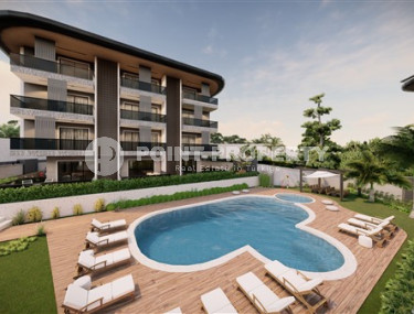 Duplex apartments of various layouts with an area of 118 - 214 m2, Alanya center, Hasbahce-id-3234-photo-2