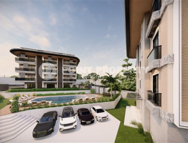 Дуплексные апартаменты различных планировок с площадью 118 - 214 м2, центр Аланьи, Хасбахче-id-3234-фото-4