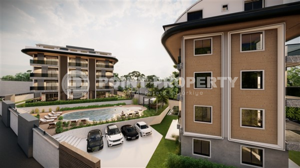 Дуплексные апартаменты различных планировок с площадью 118 - 214 м2, центр Аланьи, Хасбахче-id-3234-фото-10