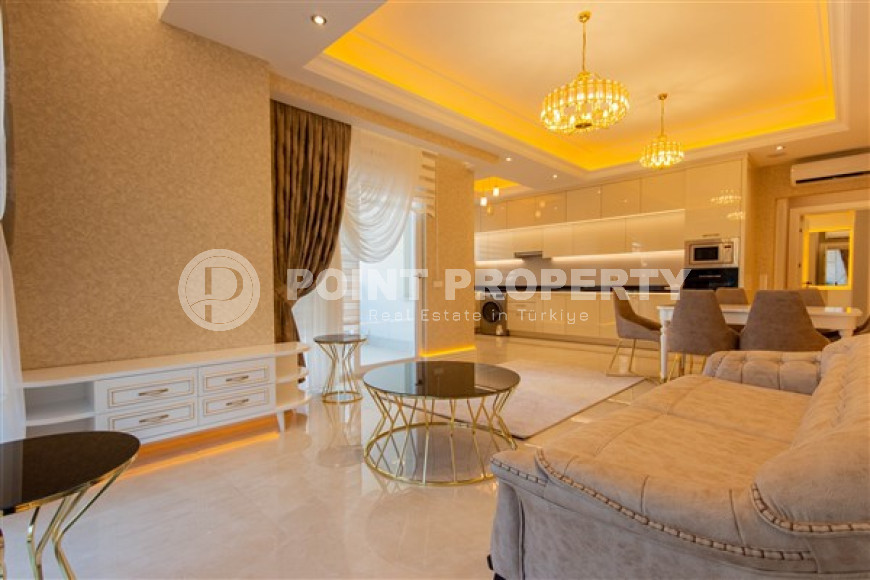 Luxury apartment 132 m2 in a complex with hotel infrastructure, Mahmutlar, Alanya-id-3235-photo-6