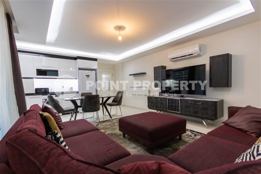 Комфортабельные меблированные апартаменты 110 м2, район Махмутлар, Аланья, рядом с морем-id-3236-фото-2