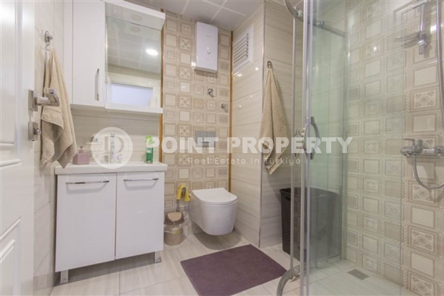 Комфортабельные меблированные апартаменты 110 м2, район Махмутлар, Аланья, рядом с морем-id-3236-фото-11