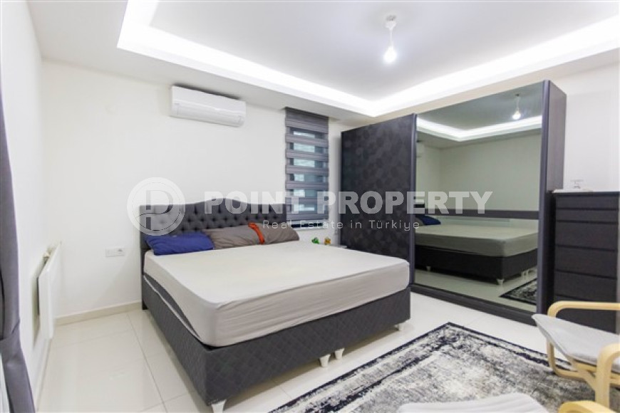 Комфортабельные меблированные апартаменты 110 м2, район Махмутлар, Аланья, рядом с морем-id-3236-фото-14