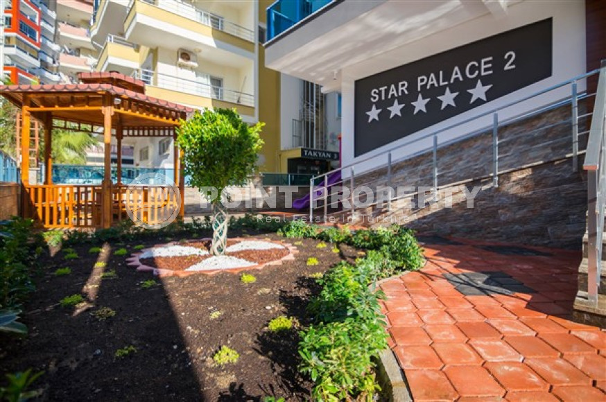 Комфортабельные меблированные апартаменты 110 м2, район Махмутлар, Аланья, рядом с морем-id-3236-фото-23