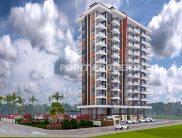 Apartments and penthouses with an area of 45 - 210 m2 in a luxury investment project, Mahmutlar, Alanya-id-3237-photo-3
