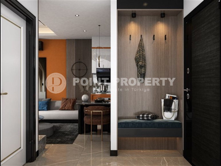 Квартиры и пентхаусы с площадью 45 - 210 м2 в роскошном инвестиционном проекте, Махмутлар, Аланья-id-3237-фото-6