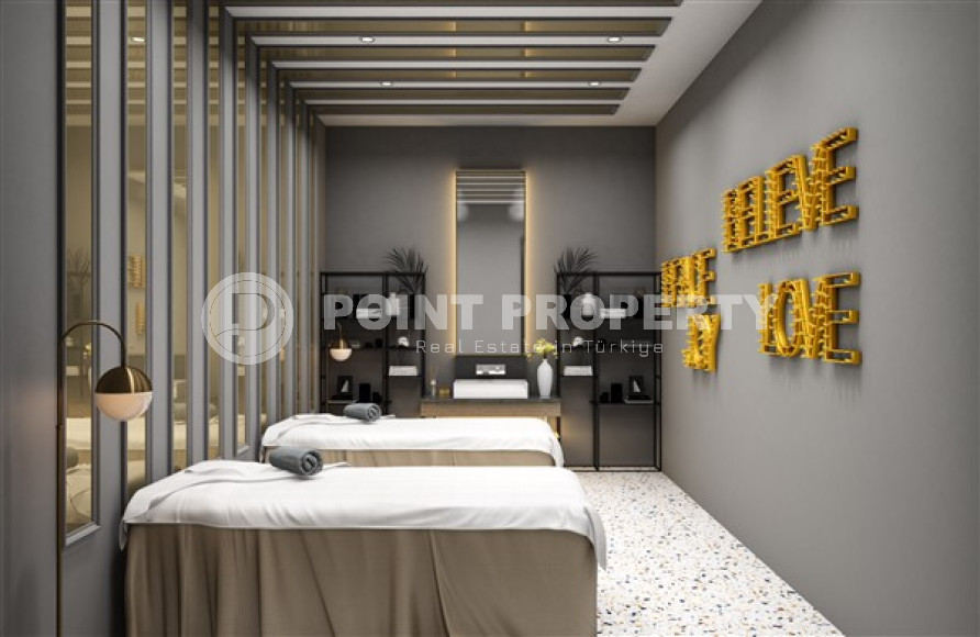 Квартиры и пентхаусы с площадью 45 - 210 м2 в роскошном инвестиционном проекте, Махмутлар, Аланья-id-3237-фото-14