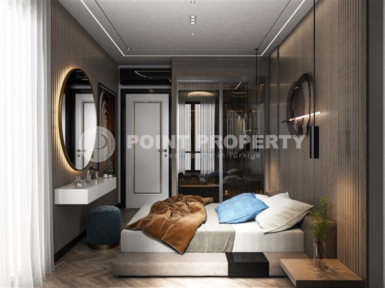 Квартиры и пентхаусы с площадью 45 - 210 м2 в роскошном инвестиционном проекте, Махмутлар, Аланья-id-3237-фото-8