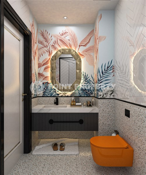 Квартиры и пентхаусы с площадью 45 - 210 м2 в роскошном инвестиционном проекте, Махмутлар, Аланья-id-3237-фото-9