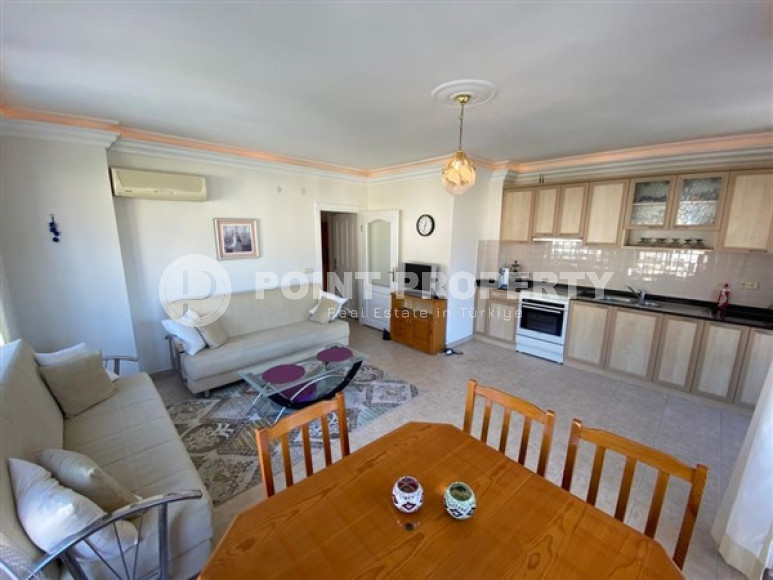 Уютная трёхкомнатная квартира с видом на крепость и аланийскую террасу, центр, Аланья-id-3238-фото-8