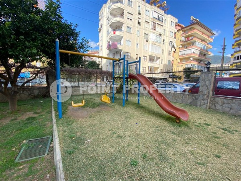 Уютная трёхкомнатная квартира с видом на крепость и аланийскую террасу, центр, Аланья-id-3238-фото-12