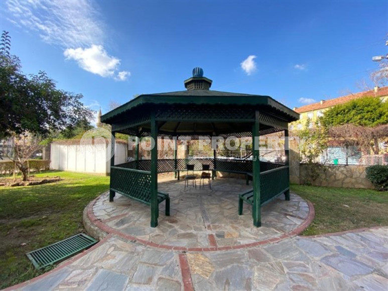 Уютная трёхкомнатная квартира с видом на крепость и аланийскую террасу, центр, Аланья-id-3238-фото-13