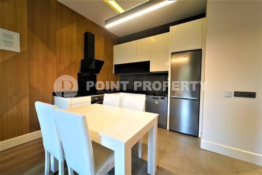 Апартаменты 1+1 с новой мебелью в 350 метрах от пляжа Клеопатры, центр, Аланья-id-3239-фото-2