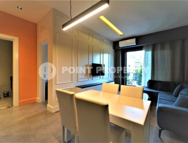 Апартаменты 1+1 с новой мебелью в 350 метрах от пляжа Клеопатры, центр, Аланья-id-3239-фото-4