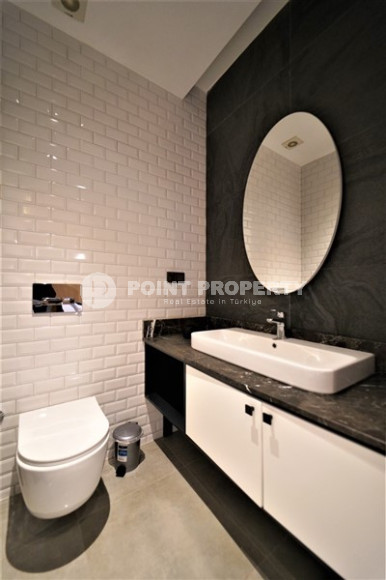 Апартаменты 1+1 с новой мебелью в 350 метрах от пляжа Клеопатры, центр, Аланья-id-3239-фото-8