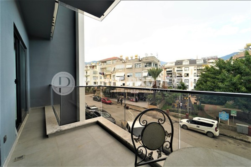 Апартаменты 1+1 с новой мебелью в 350 метрах от пляжа Клеопатры, центр, Аланья-id-3239-фото-9