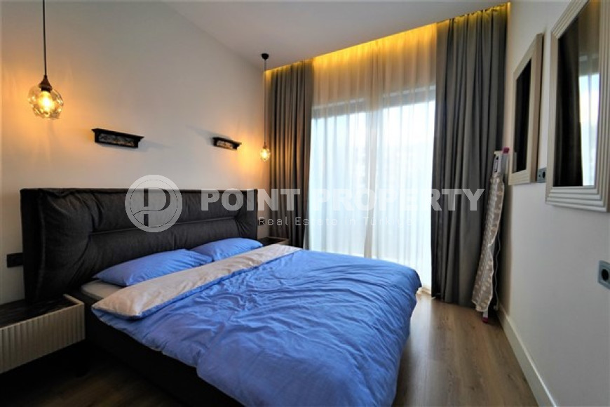 Апартаменты 1+1 с новой мебелью в 350 метрах от пляжа Клеопатры, центр, Аланья-id-3239-фото-11