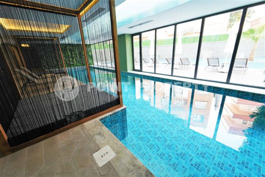 Апартаменты 1+1 с новой мебелью в 350 метрах от пляжа Клеопатры, центр, Аланья-id-3239-фото-16